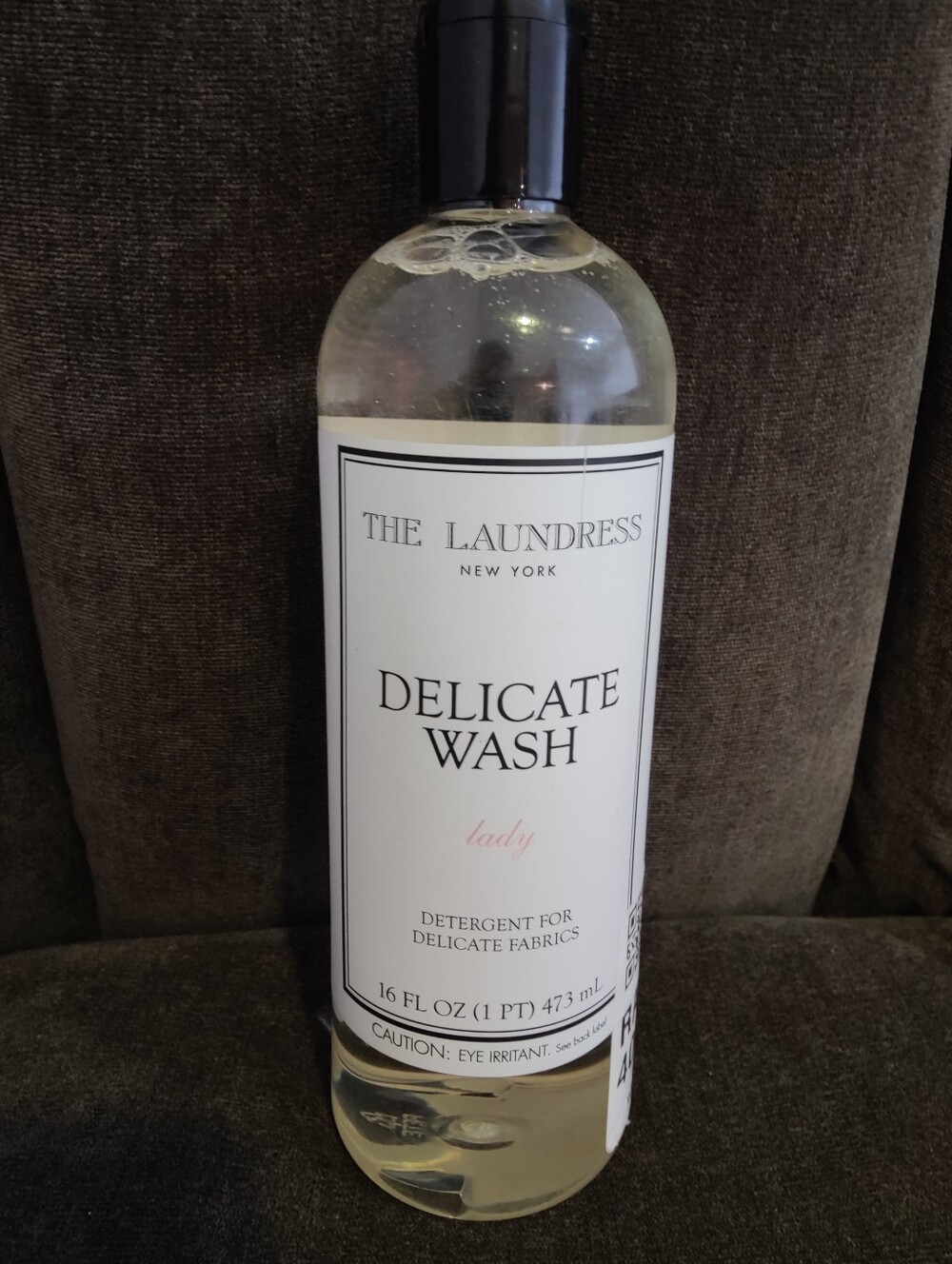 The Laundress Delicate Wash Lady - Clear Bottle with Black Cap